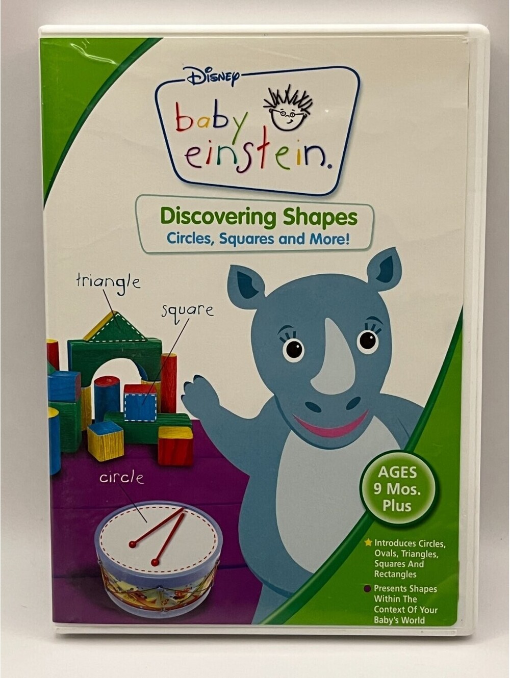Baby Einstein: Discovering Shapes DVD 2007 Children's